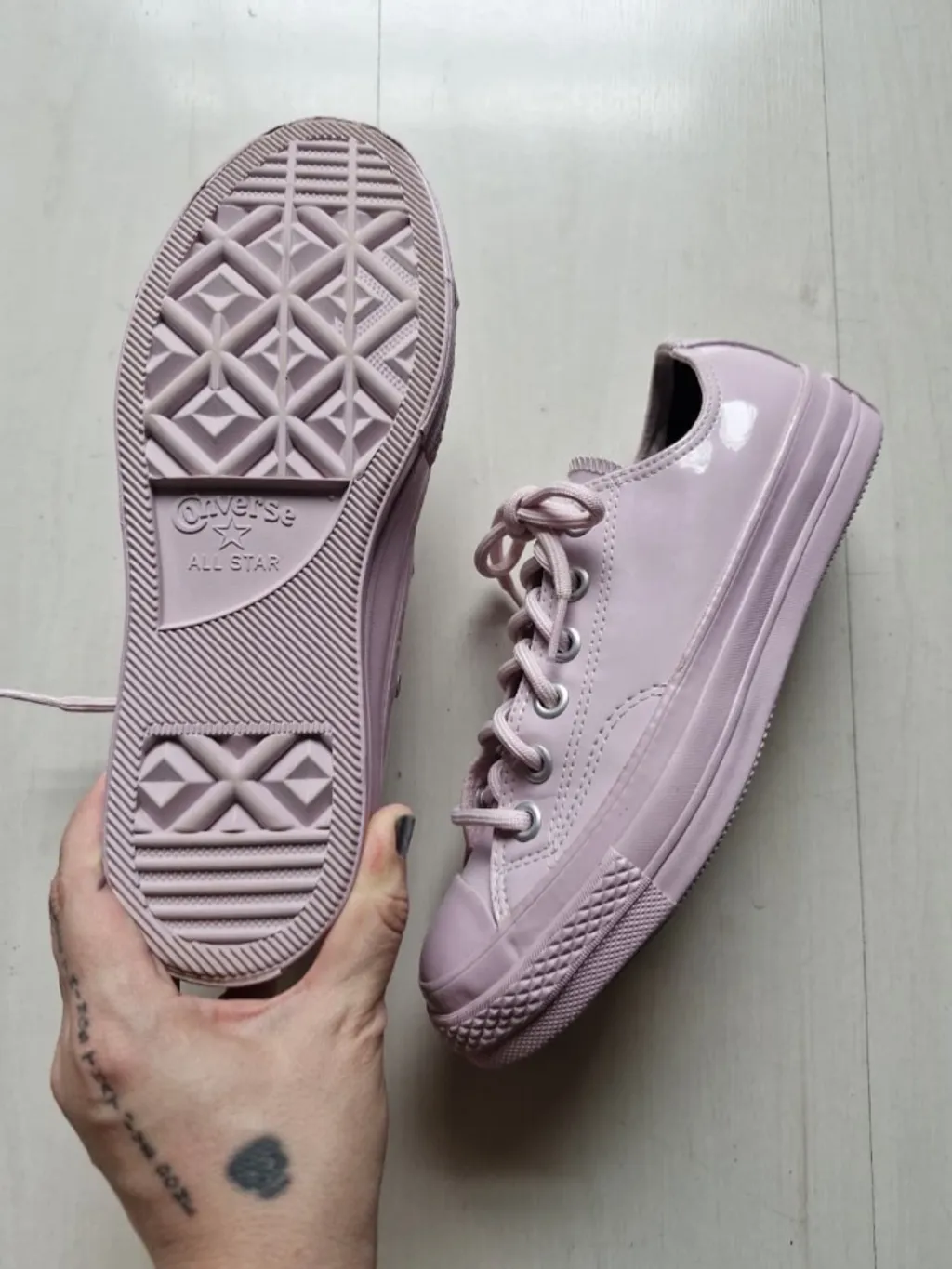 Converse Chuck 70 lilás vinil 35