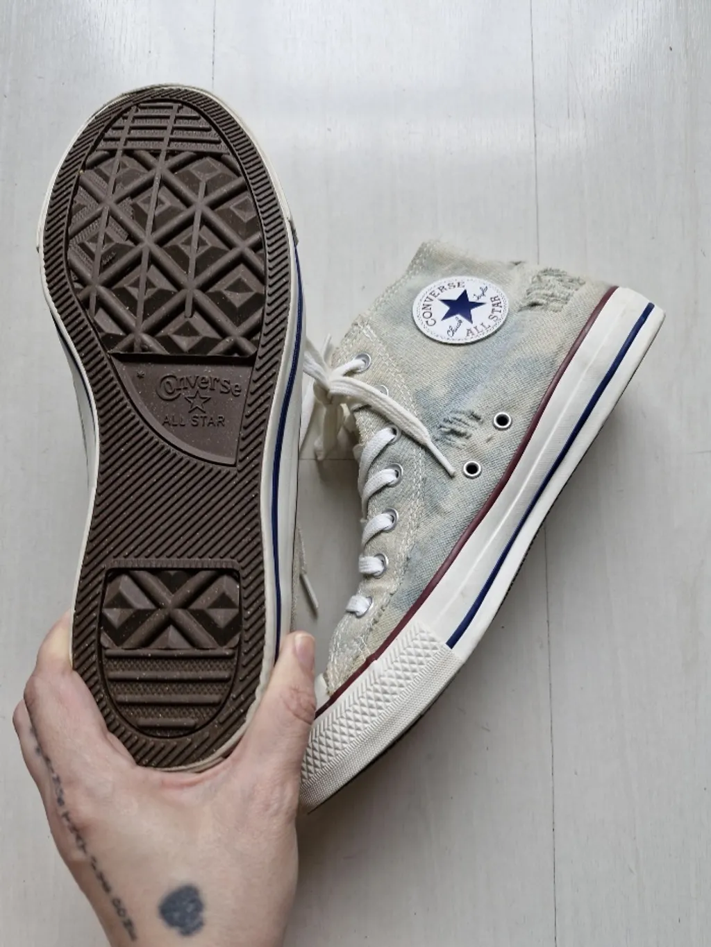Converse All Star jeans destroyed 40