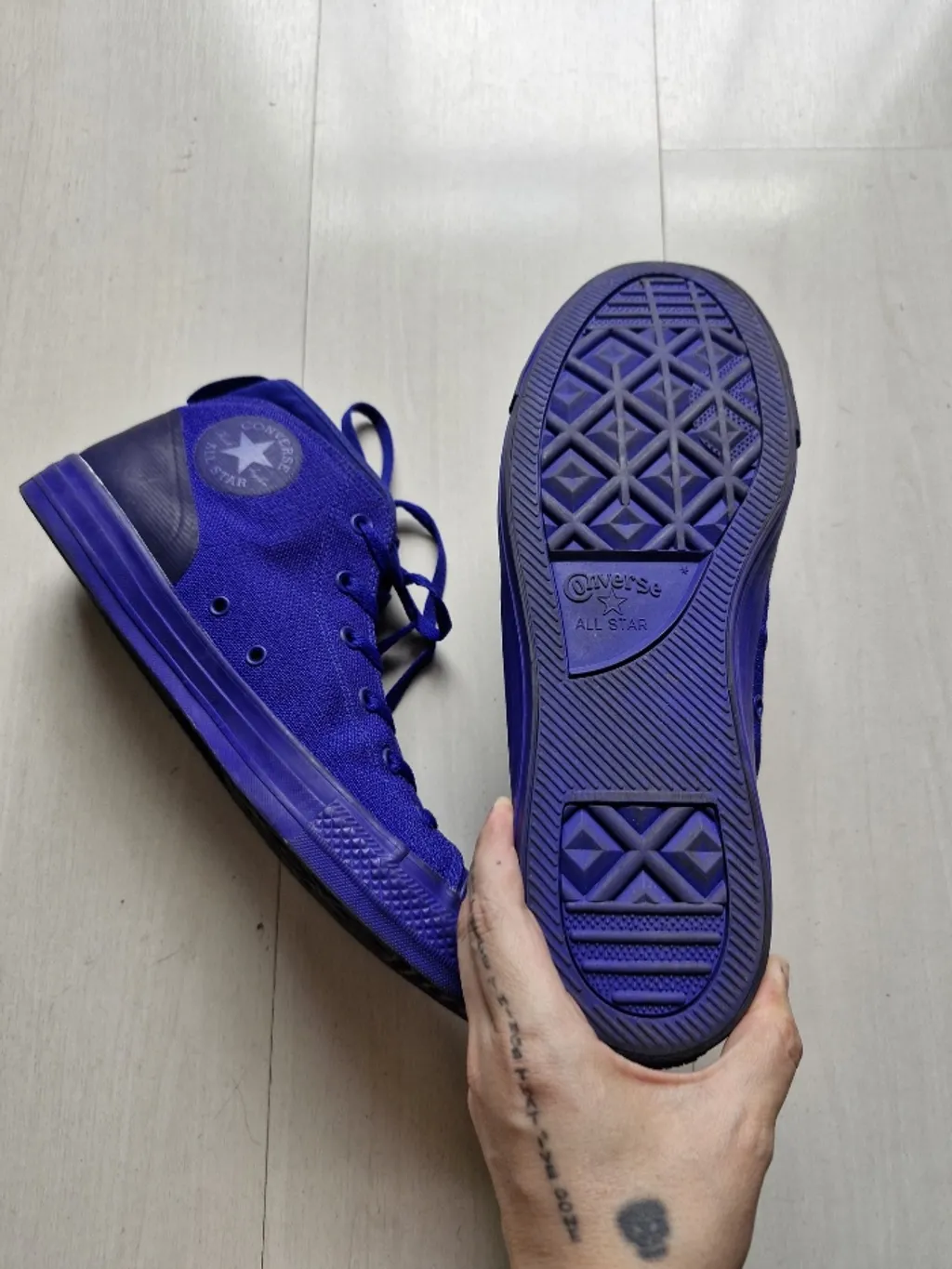 Converse All Star mid azul 43