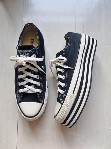 Converse All Star plataforma vintage 36