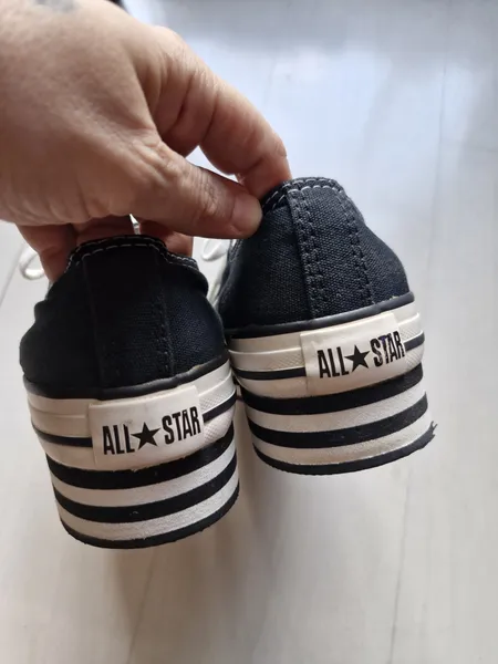 Converse All Star plataforma vintage 36
