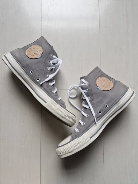 Converse All Star cinza 37