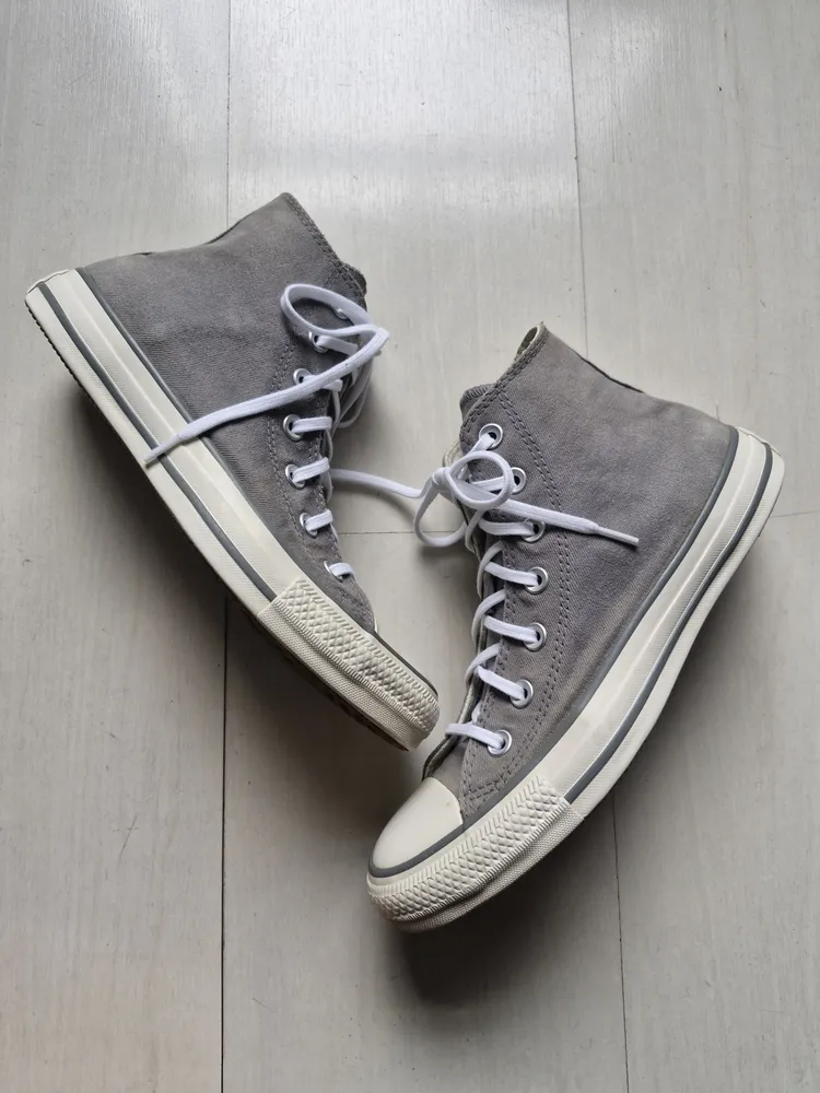 Converse All Star cinza 37