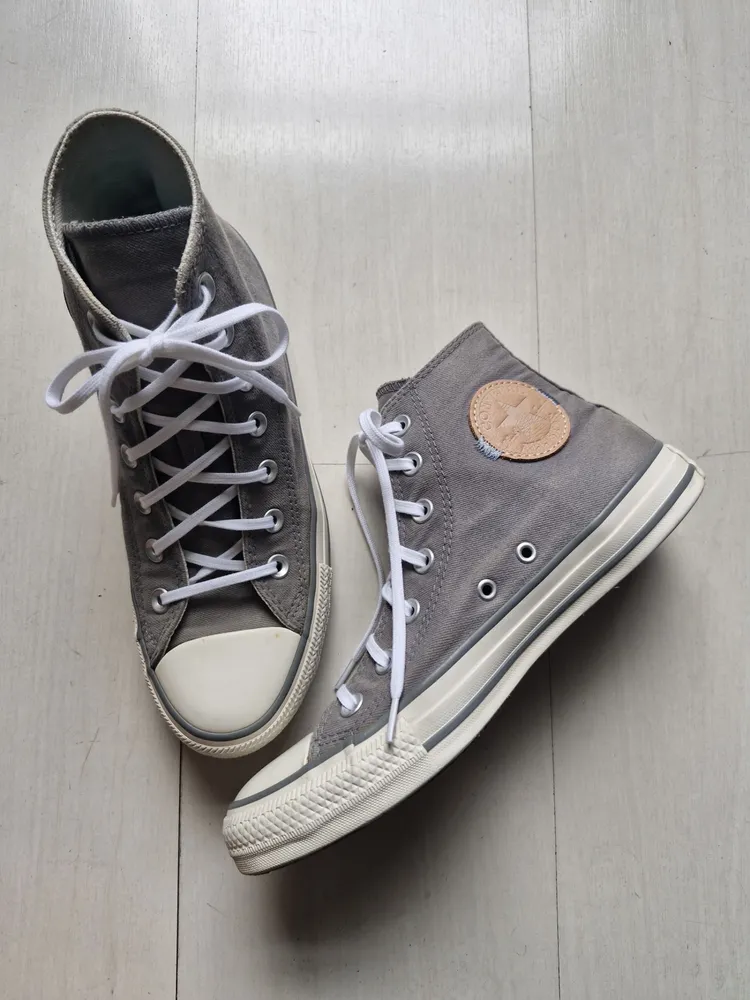 Converse All Star cinza 37