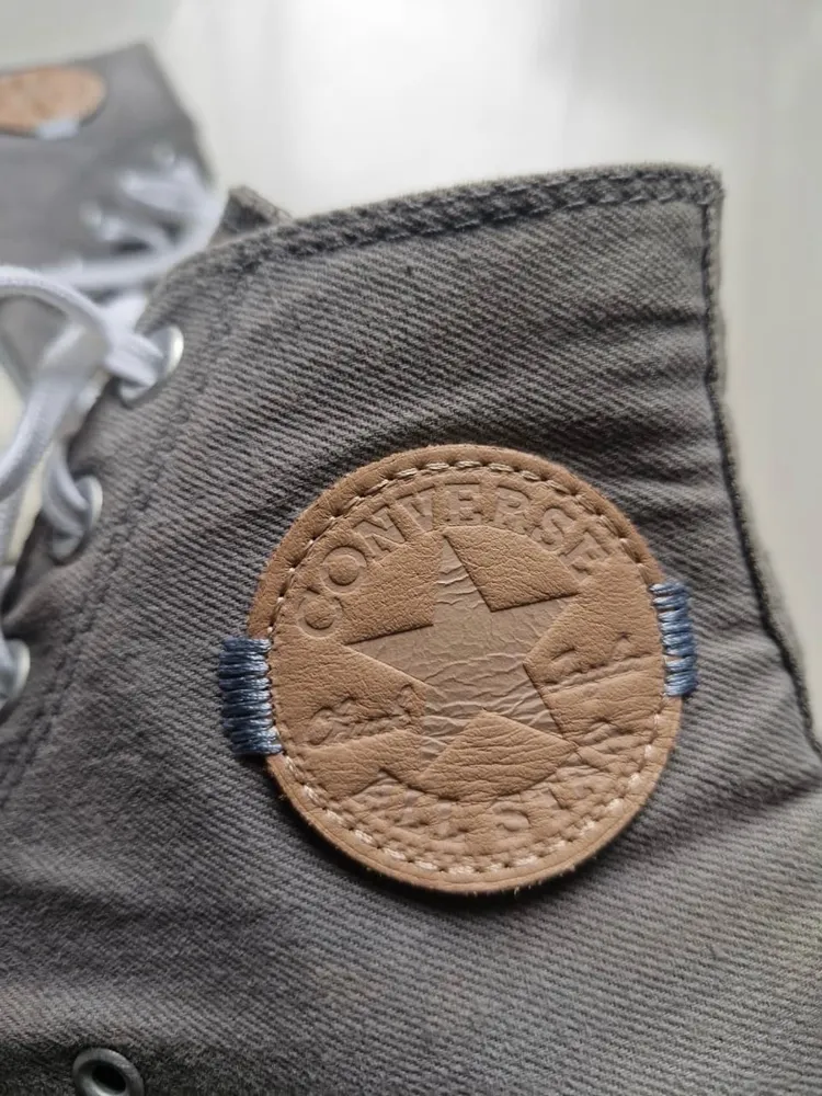 Converse All Star cinza 37