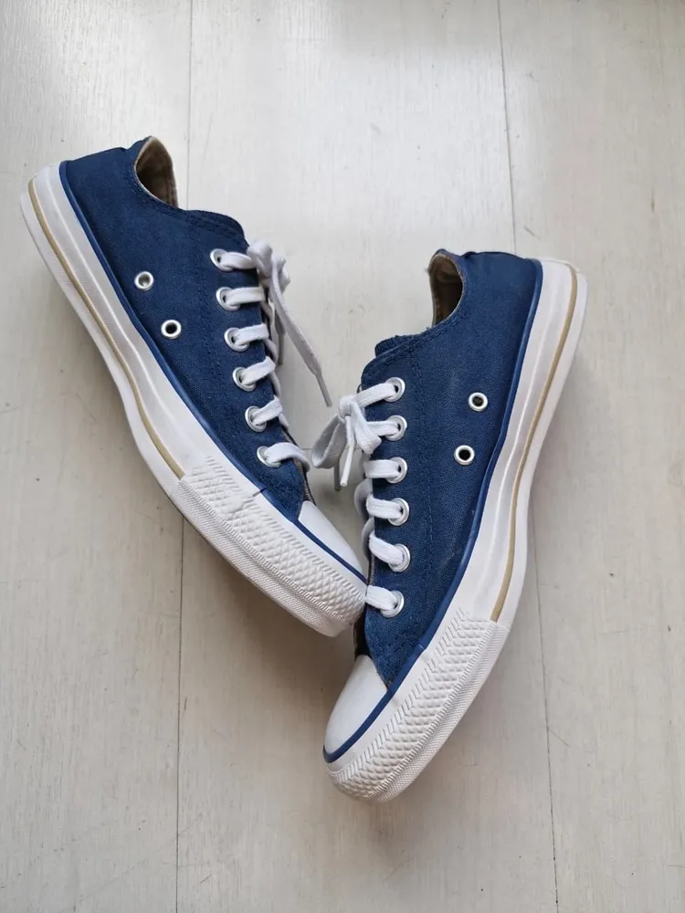 Converse All Star azul marinho 37
