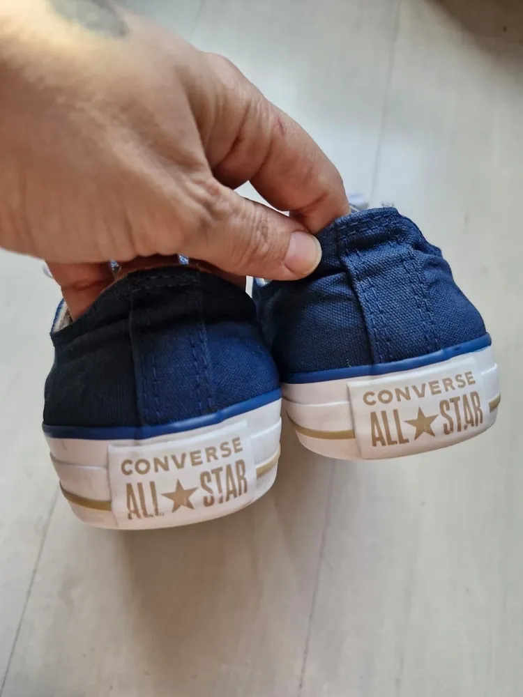 Converse All Star azul marinho 37