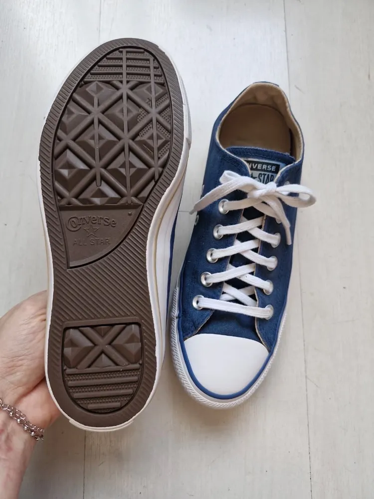 Converse All Star azul marinho 37