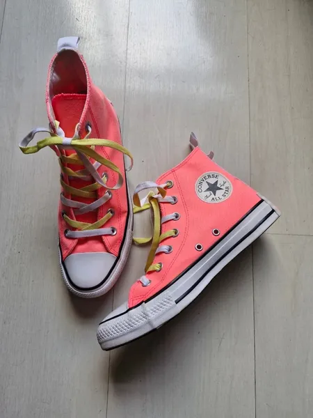Converse All Star rosa neon 36