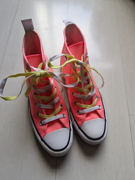 Converse All Star rosa neon 36