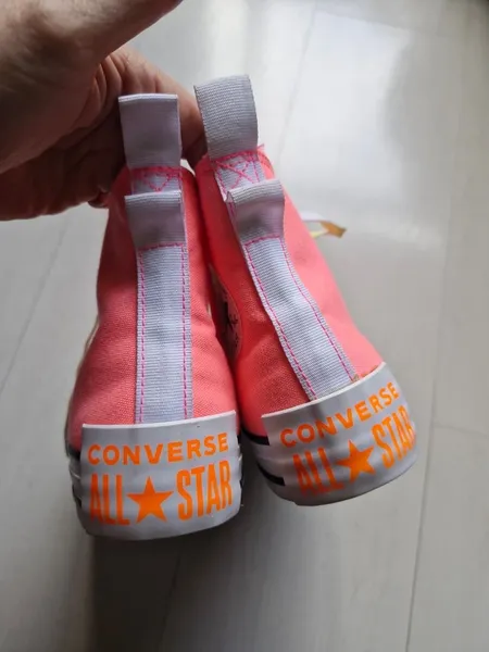 Converse All Star rosa neon 36