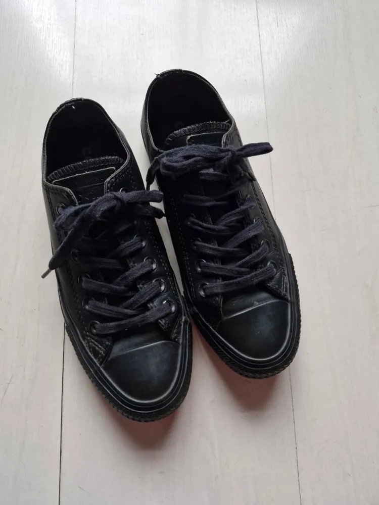Converse All Star monochrome preto 35