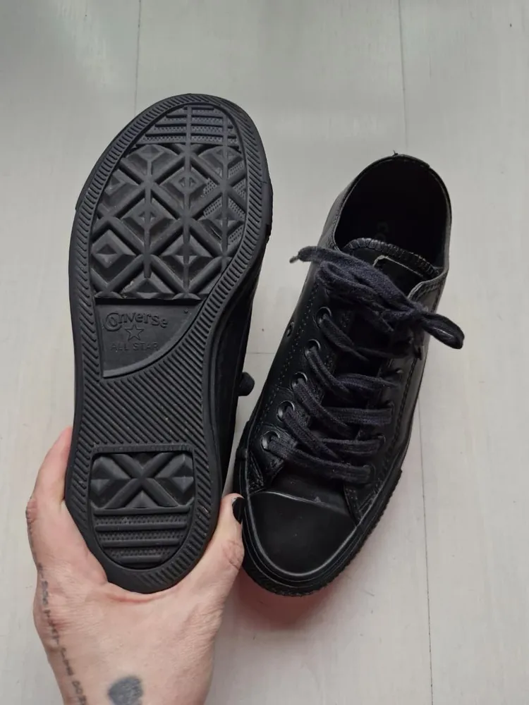 Converse All Star monochrome preto 35