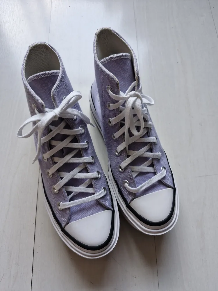 Converse All Star Double Stack lilás 35