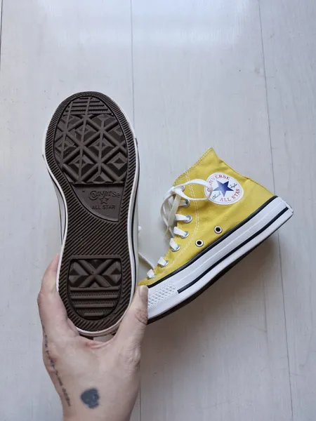 Converse All Star amarelo 34