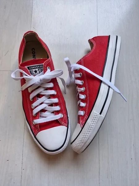 Converse All Star vermelho 40