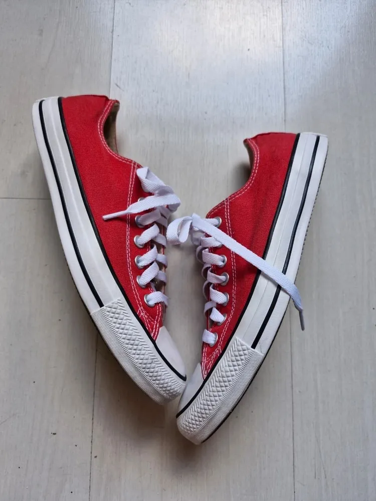 Converse All Star vermelho 40