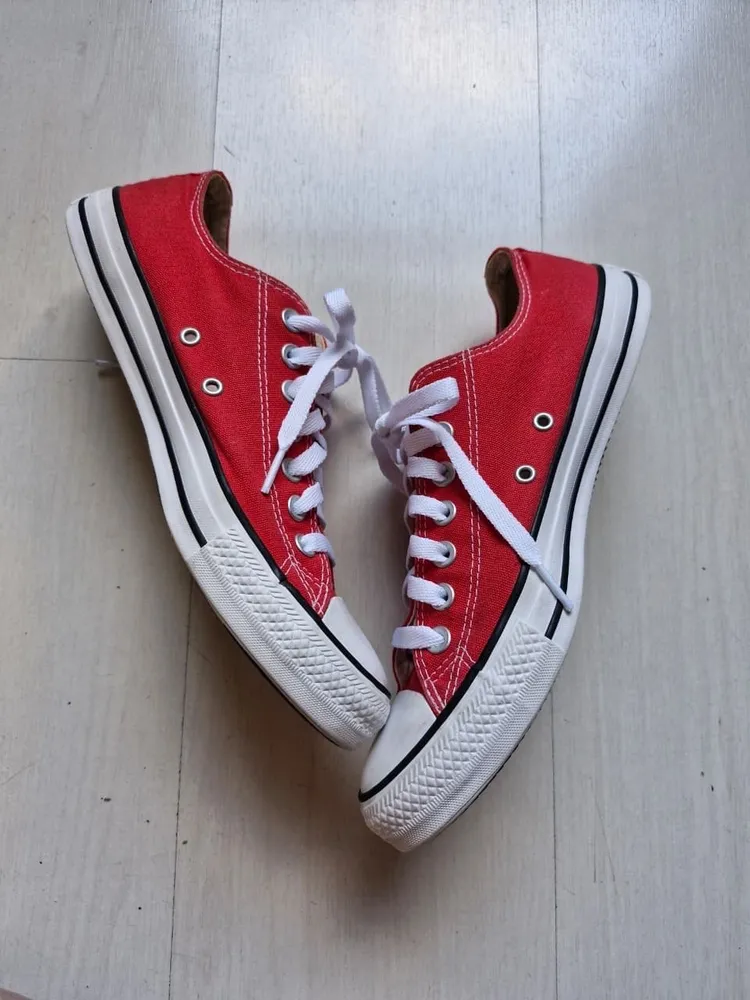Converse All Star vermelho 40