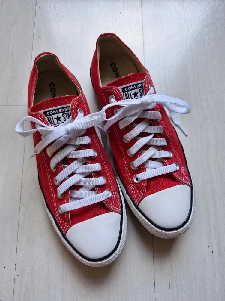 Converse All Star vermelho 40