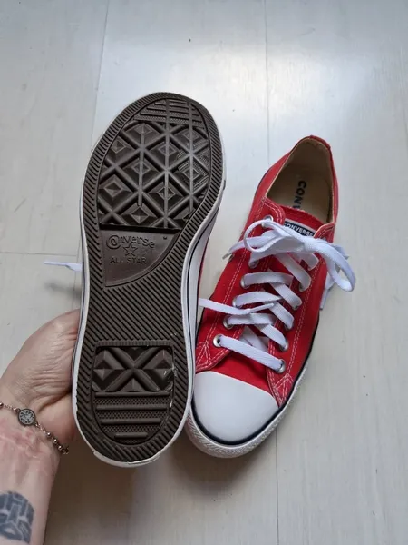 Converse All Star vermelho 40