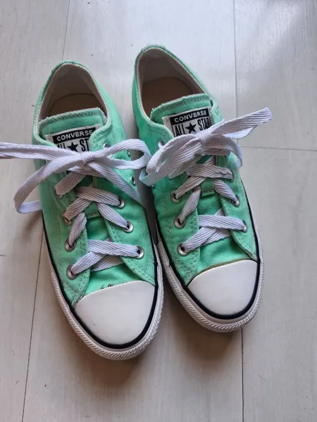 Converse All Star verde agua 34