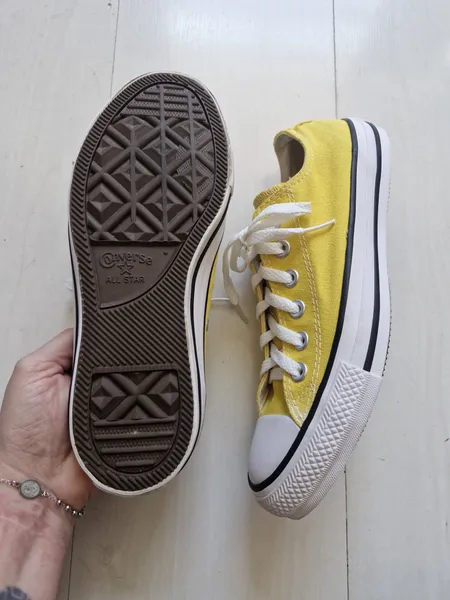 Converse All Star amarelo 37