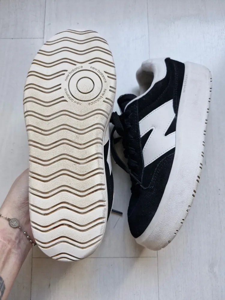 New Balance plataforma preto 38