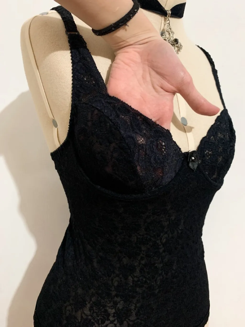 Blusa tipo corset rendada - Tamanho PP a P