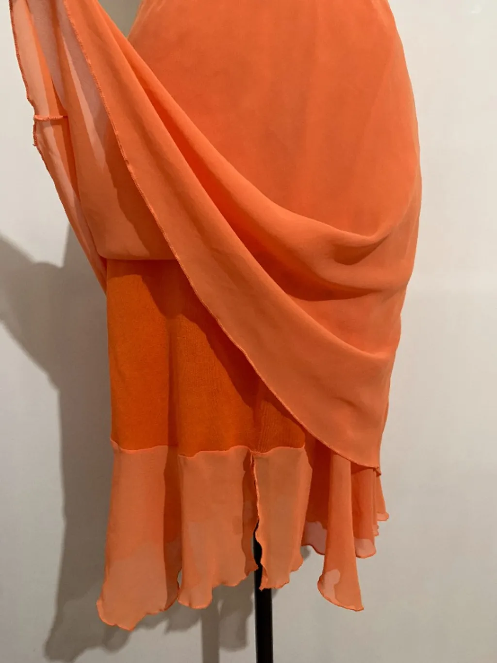 Saia midi laranja - Tamanho PP a G