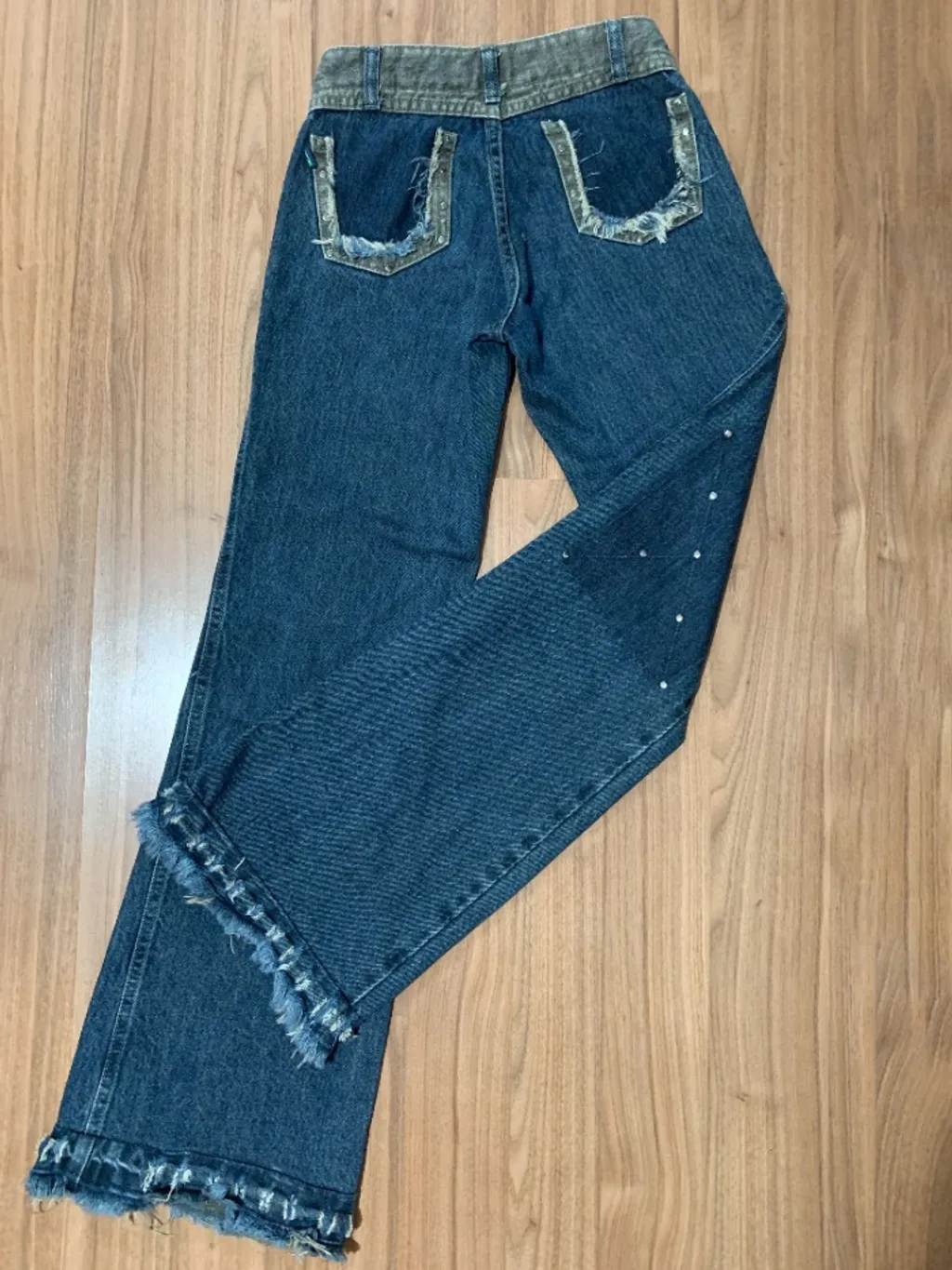 Calça jeans cintura baixa - Tamanho 32 a 34 - 36 na etiqueta