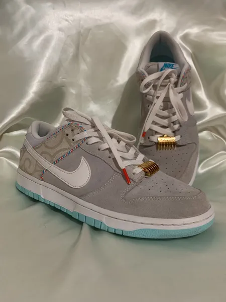 Tênis Nike Dunk Low Retrô Barber Shop, tamanho 42