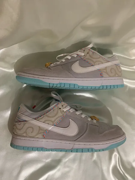 Tênis Nike Dunk Low Retrô Barber Shop, tamanho 42