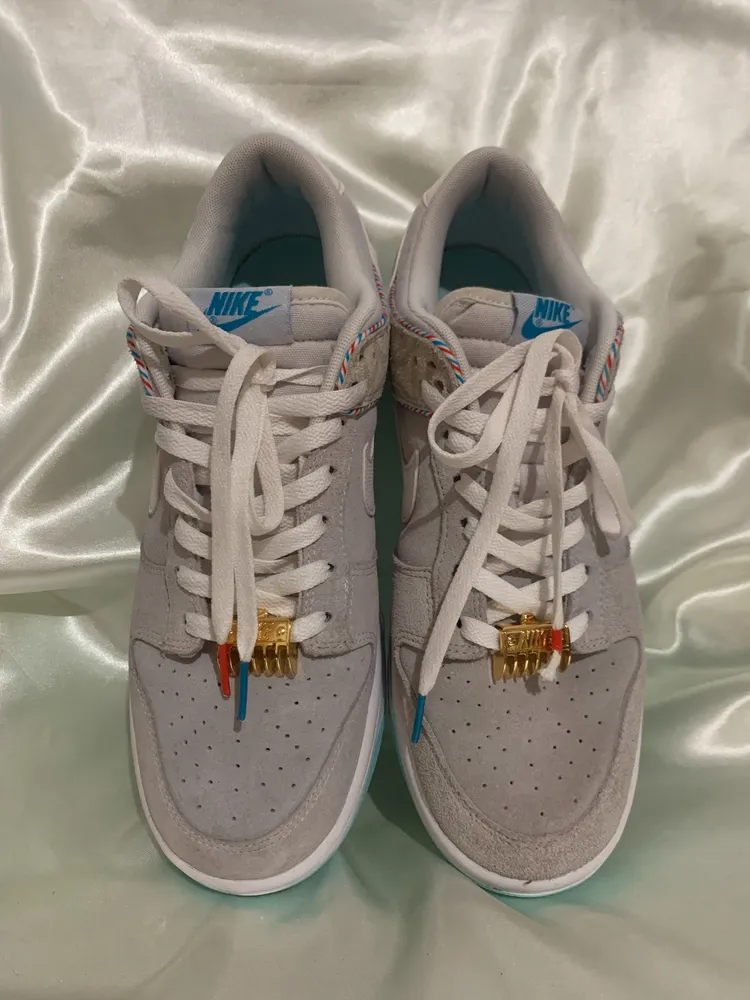 Tênis Nike Dunk Low Retrô Barber Shop, tamanho 42