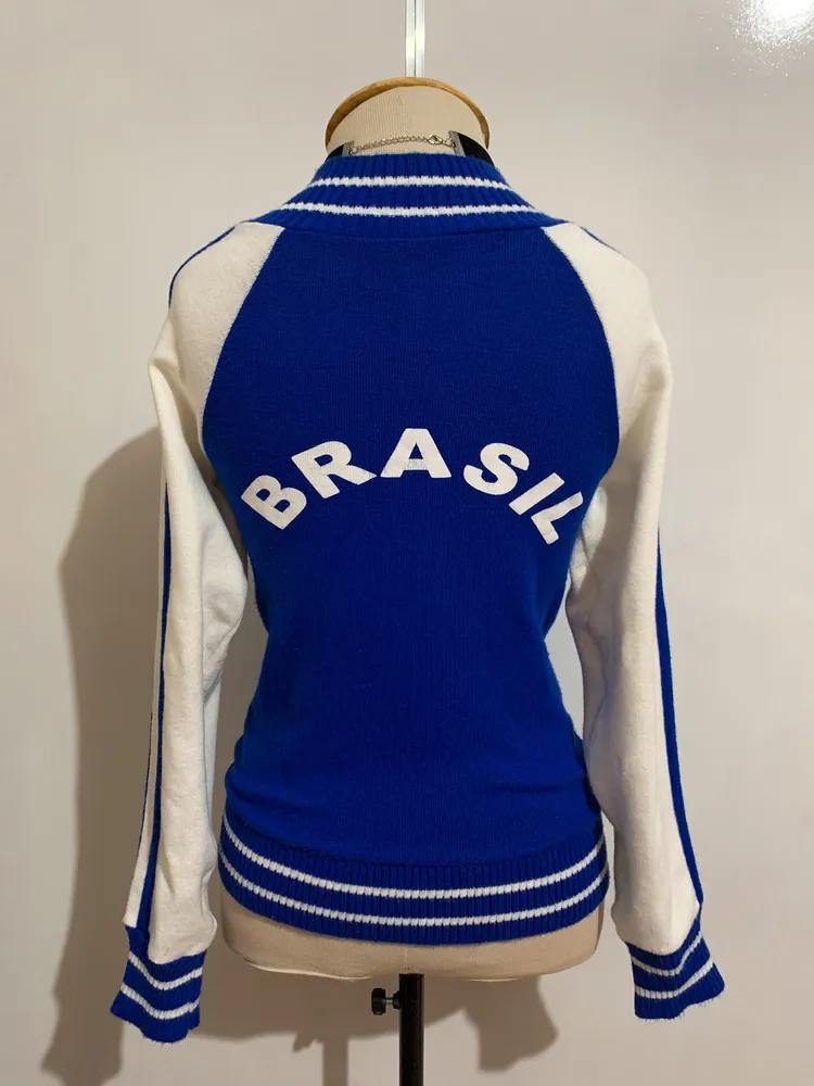 Casaquinho Brasil - Tamanho P a M pequeno