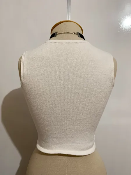 Cropped Brasil branco - Tamanho único (veste PP/P)