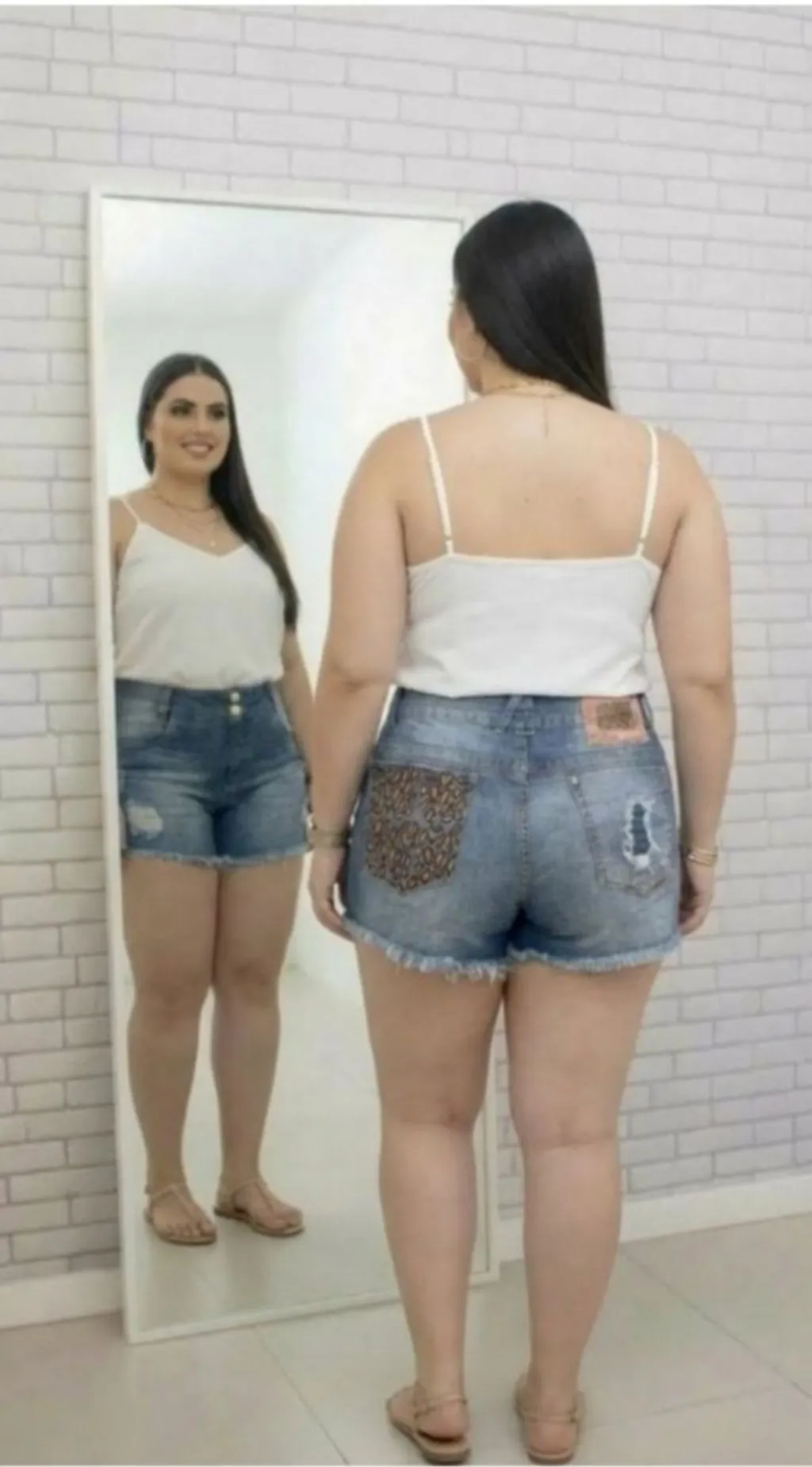 Short jeans All Denim, veste 46