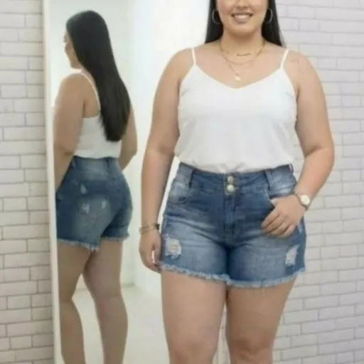 Short jeans All Denim, veste 46