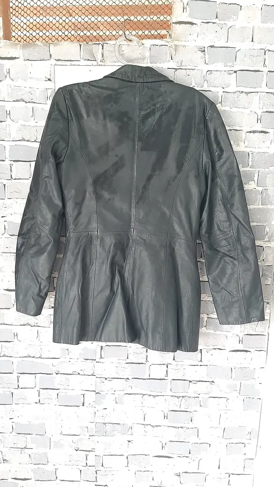 Jaqueta de couro, veste 38