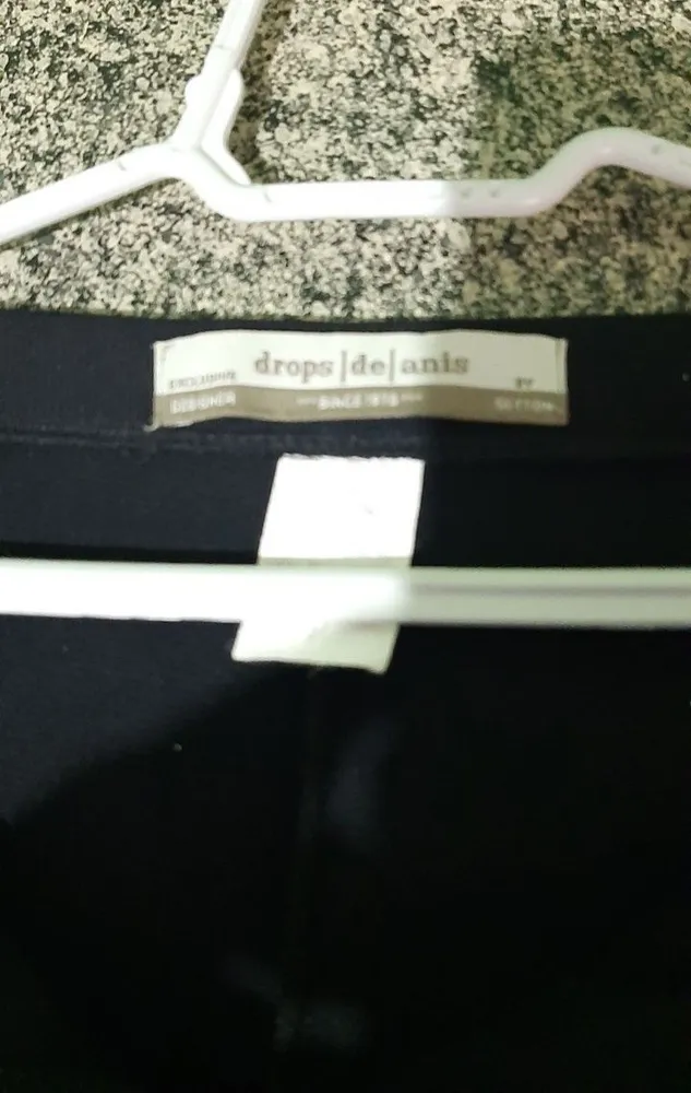 Calça preta Drops de anis, P
