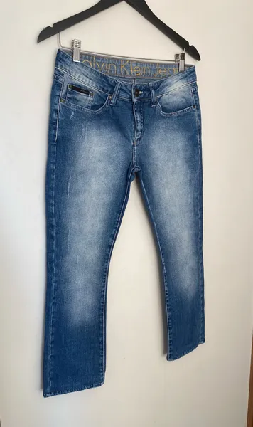 calça jeans calvin klein