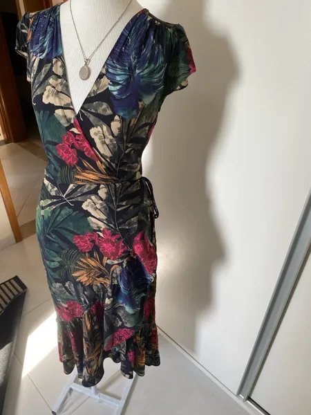 vestido envelope zara