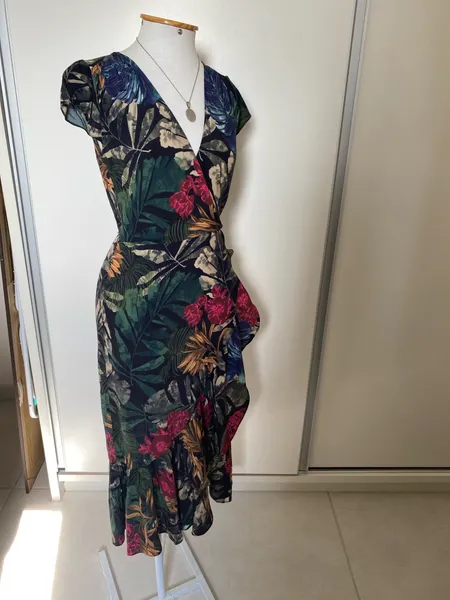 vestido envelope zara