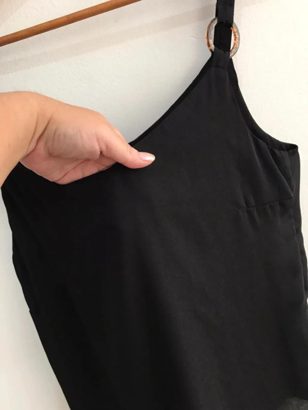 Blusa Alça regata zinzane poliéster G