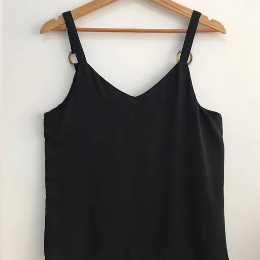 Blusa Alça regata zinzane poliéster G