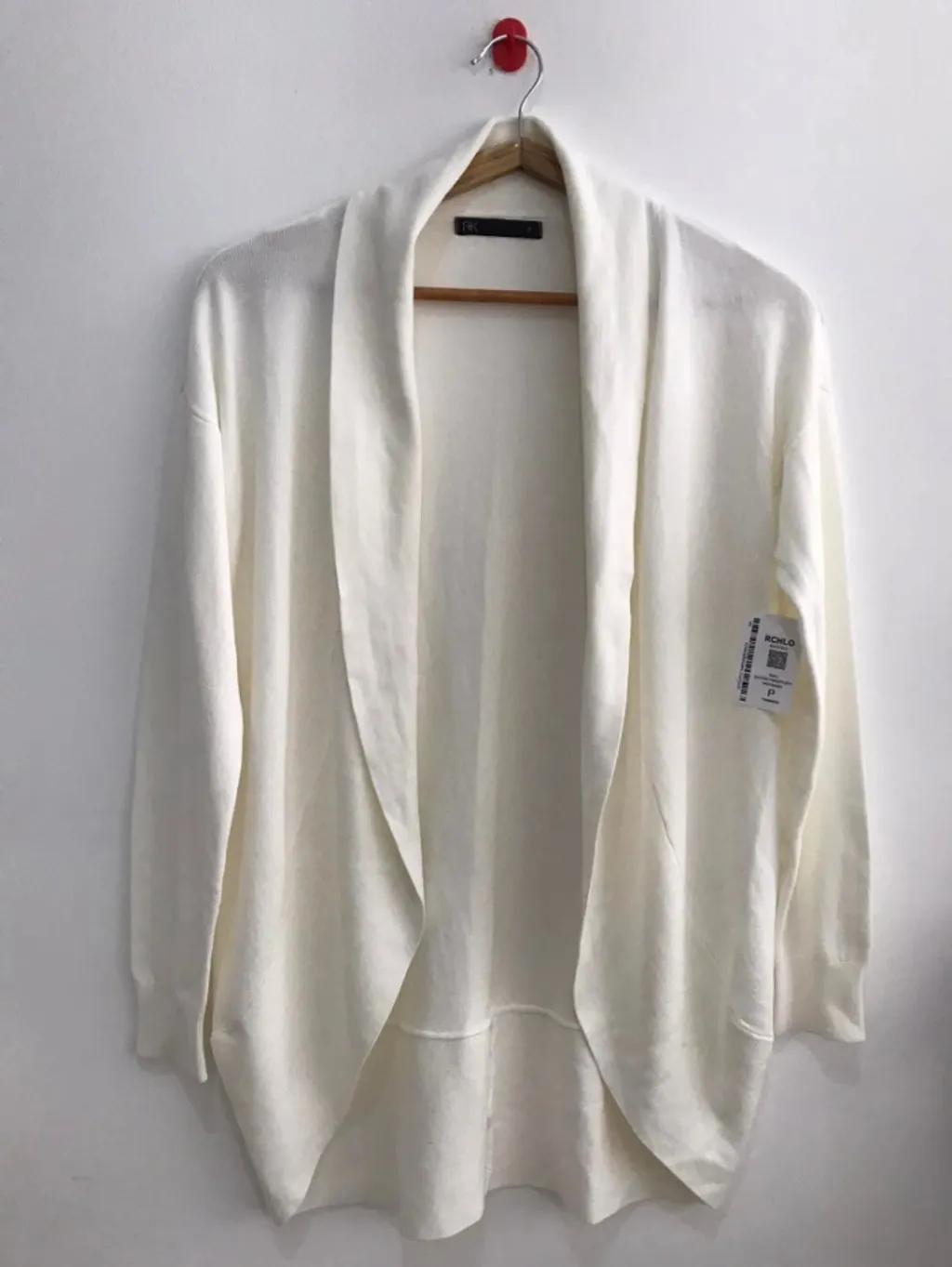 Cardigan Alongado aberto novo