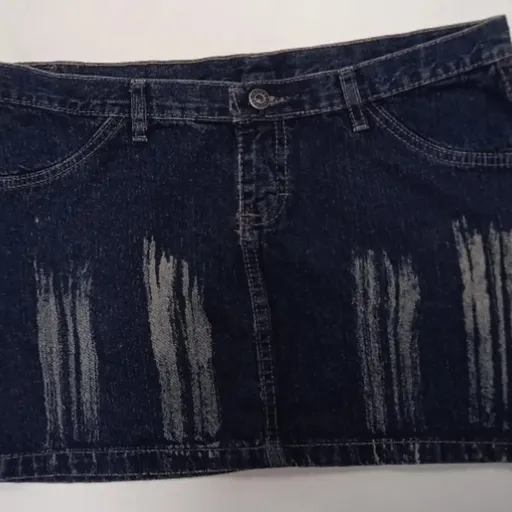 mini saia jeans