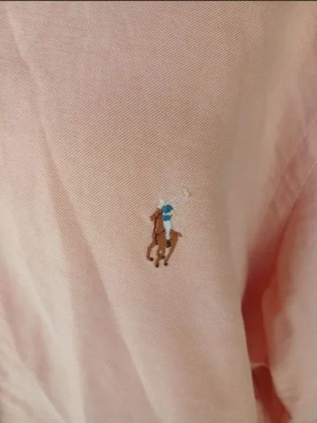 Camisa salmão Polo Ralph Lauren