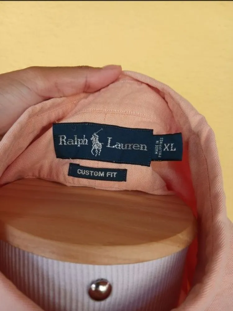 Camisa salmão Polo Ralph Lauren