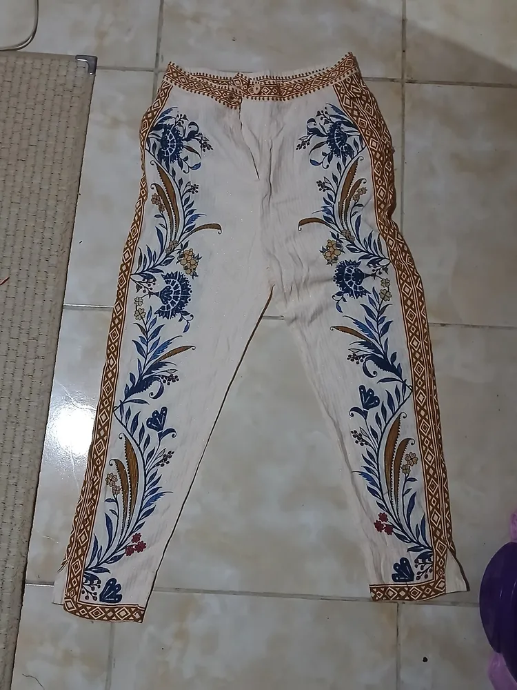 Calça estampada Farm