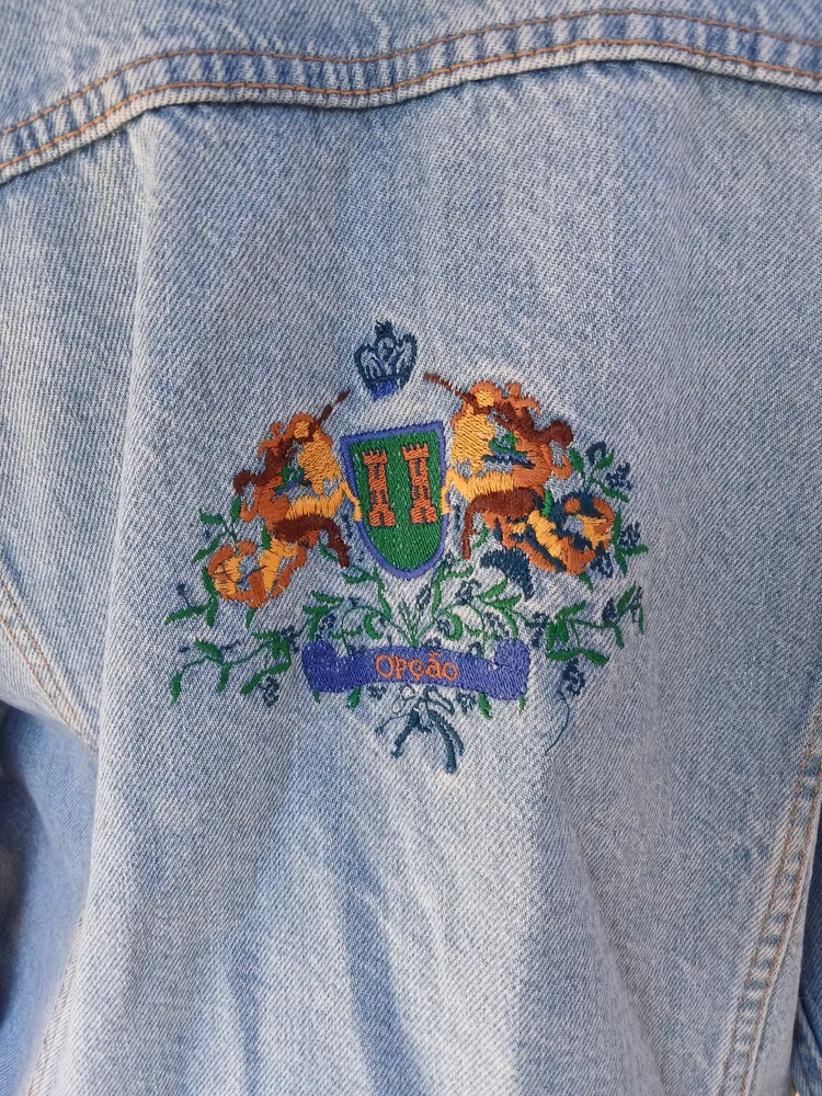 Jaqueta jens vintage